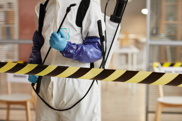 Professional Biohazard technician working in Aurora, NC